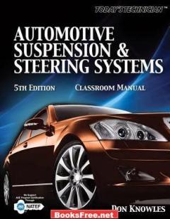 Download Automotive Suspension and Steering Classroom Manual book