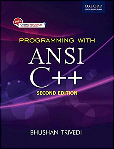 Programming with ANSI C++ Book Pdf Free Download