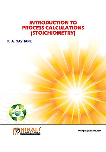 Introduction to Process Calculations Stoichiometry Book Pdf Free Download