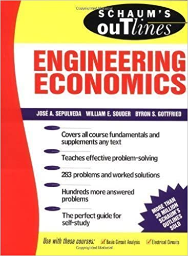 Schaum's Outline of Engineering Economics Book Pdf Free Download