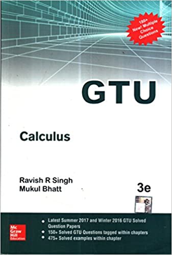 Calculus GTU Book (2110014) Pdf Free Download