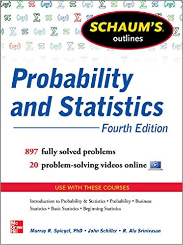 Schaum's Outline of Probability and Statistics Book Pdf Free Download