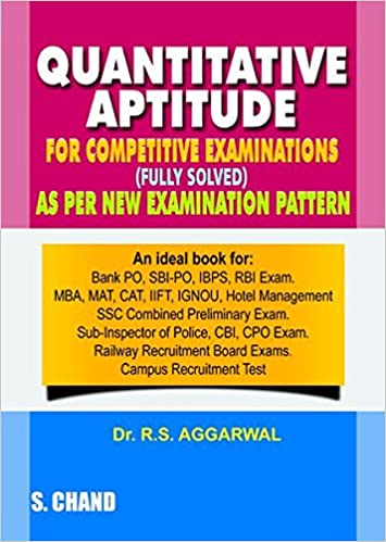 Quantitative Aptitude for Competitive Examinations Book Pdf Free Download