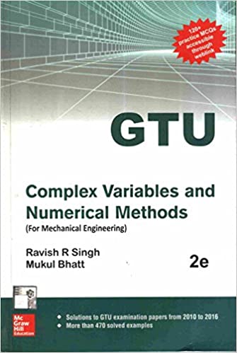 Complex Variables And Numerical Methods GTU Book (2141905) Pdf Free Download