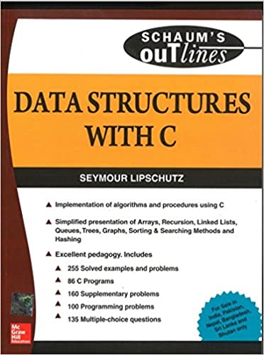 Data Structures with C (Schaum's Outline Series) Book Pdf Free Download