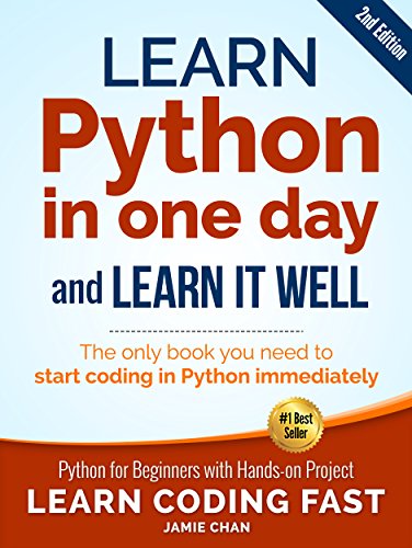 Learn Python in One Day and Learn it Well Book Pdf Free Download