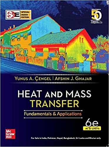 Heat and Mass Transfer: Fundamentals and Applications Book Pdf Free Download