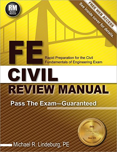 FE Civil Review Manual Rapid Preparation for the Civil Fundamentals of Engineering Exam Free PDF Book Download