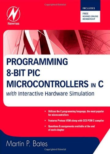 Programming 8-bit PIC microcontrollers in C with interactive hardware simulation