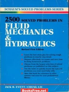 2500 Solved problems in Fluid Mechanics and Hydraulics