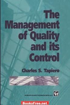 Download The Management of Quality and its Control book