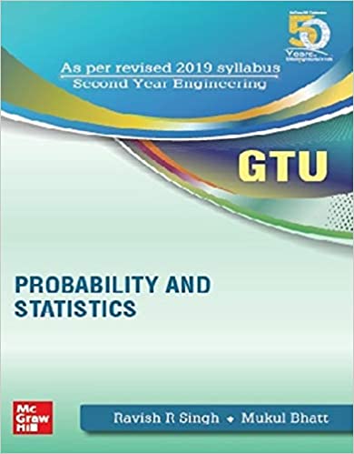 Probability and Statistics GTU Book (3130006) Book Pdf Free Download