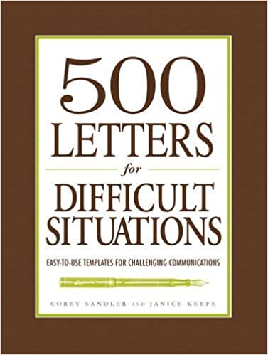 500 Letters for Difficult Situations book pdf free download