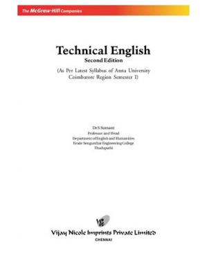 Technical English (McGraw Hill) Book Pdf Free Download