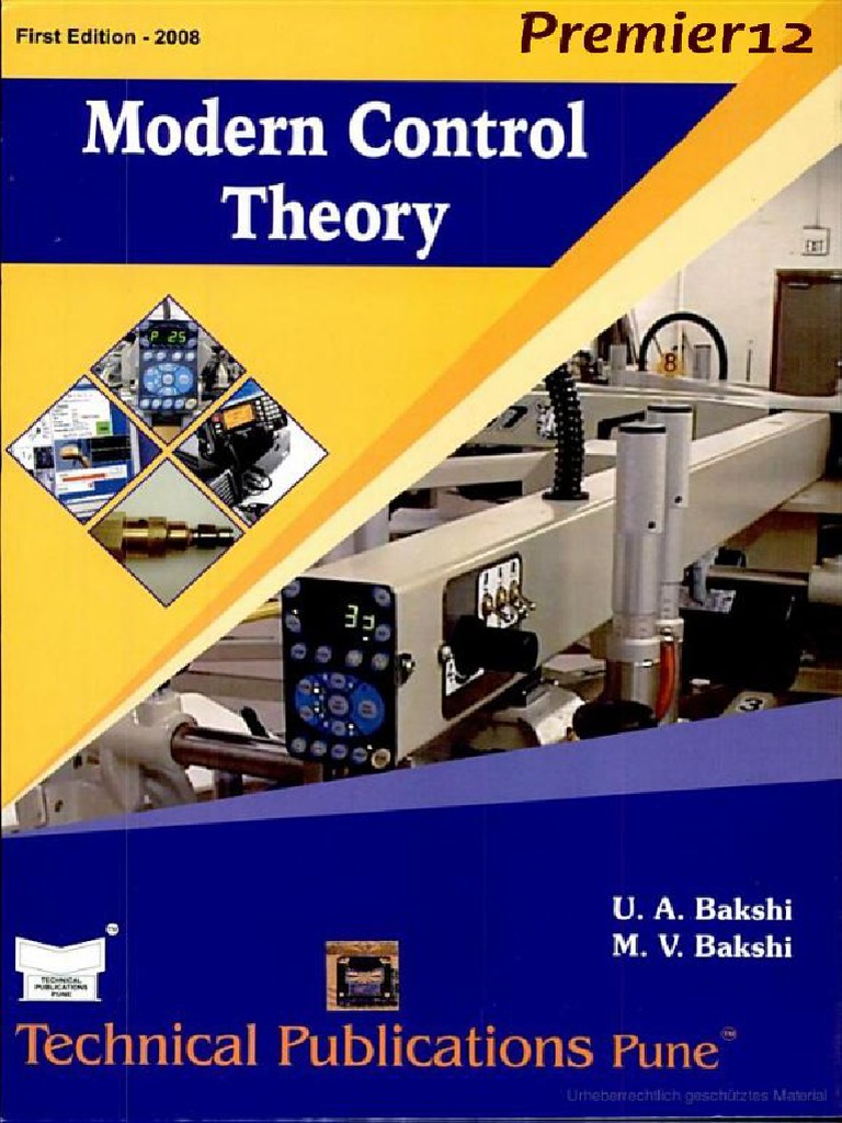 Modern Control Theory Book Pdf Free Download