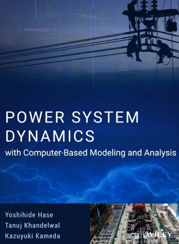 Power System Dynamics with Computer-Based Modeling and Analysis pdf