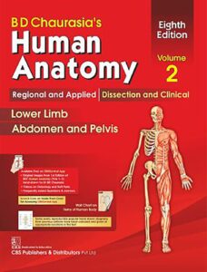 Human Anatomy Book by B.D. Chaurasia Volume-2 PDF free