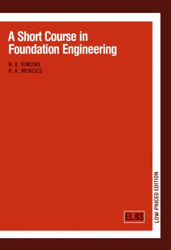 A Short Course in Foundation Engineering Free PDF Book