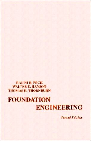 [PDF] Foundation Engineering Ralph B Peck Free PDF Book