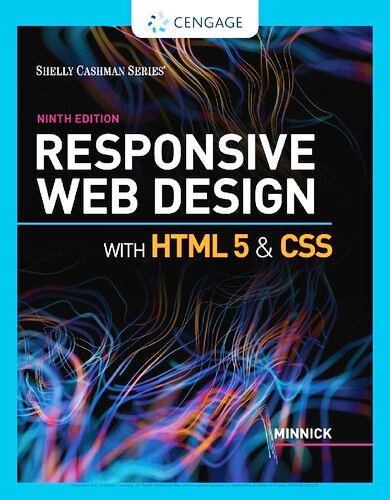 Rersponsive Web Design with HTML 5 and CSS Free PDF Book