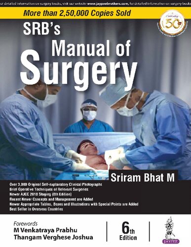 SRB's Manual of Surgery pdf