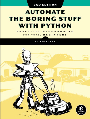 Automate the Boring Stuff with Python pdf free