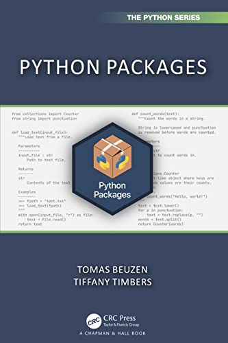 Python Packages (Chapman & Hall/CRC The Python Series) pdf